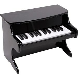 Dřevěný klavír PIANO černý vyobraziť