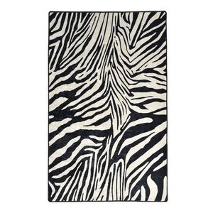Koberec Zebra 160x230 cm biely/čierny vyobraziť