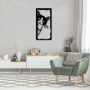 Kovová dekorácia na stenu - Kočky vyobraziť
