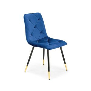 Židle MUSTARD K438 modrá vyobraziť