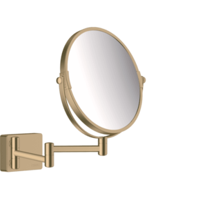 Hansgrohe AddStoris - Kozmetické zrkadlo Ø188 mm, kartáčovaný bronz 41791140 vyobraziť