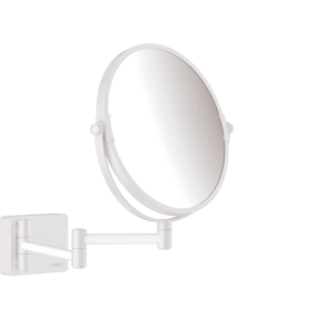 Hansgrohe AddStoris - Kozmetické zrkadlo Ø188 mm, biela matná 41791700 vyobraziť
