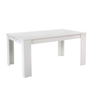 Jedálenský stôl, biela, 140x80 cm, TOMY NEW vyobraziť