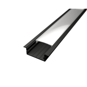 LED Solution Vstavaný profil pre LED pásiky V4 čierny Vyberte variantu a dĺžku: Profil bez difúzora 2m vyobraziť