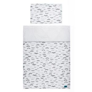 5-dielne posteľné obliečky Belisima Little Man 100/135 sivé vyobraziť