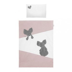 5-dielne posteľné obliečky Belisima Mouse 90/120 ružové vyobraziť