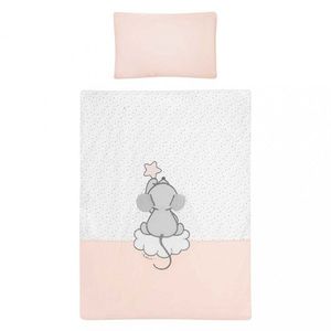 6-dielne posteľné obliečky Belisima Cute Mouse 90/120 ružové vyobraziť