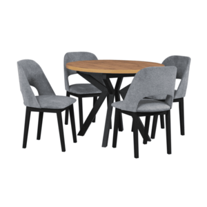 Jedálenská zostava - stôl a 4 stoličky vyobraziť
