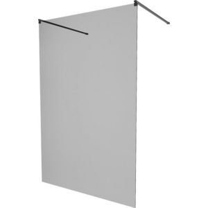 MEXEN/S - KIOTO samostatne stojaca sprchová zástena 110 x 200, grafit, čierna 800-110-002-70-40 vyobraziť