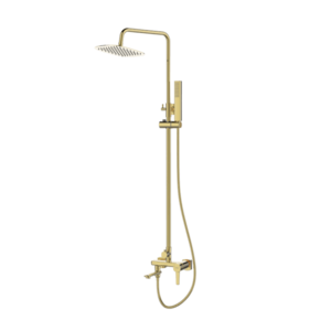 INVENA - Sprchový stĺp GLAMOUR TREND s batériou, zlato AU-05-B09-V vyobraziť
