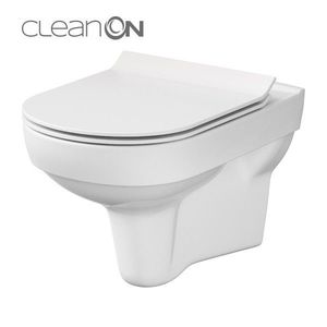 Závěsná WC mísa CLEAN ON vyobraziť
