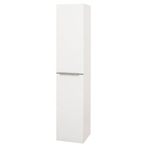 MEREO - Mailo, kúpeľňová skrinka vysoká 170 cm, biela, chróm madlo CN514LP vyobraziť