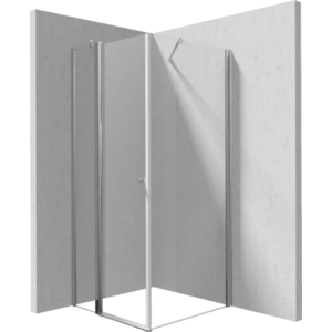DEANTE/S - Sprchovací kút pevná stena 120, výklopné dvere 100 KTSU043P+KTS_032P KERRIA/0338 vyobraziť