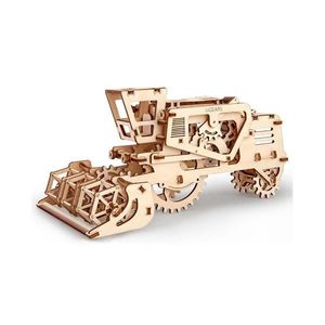 Ugears Ugears - 3D drevenené mechanické puzzle Kombajn vyobraziť