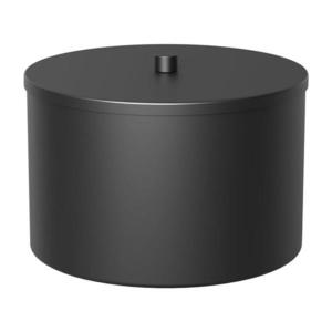 Úložná kovová krabica 12x17, 5 cm čierna vyobraziť