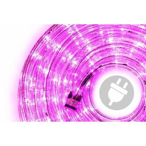 Nexos 28839 LED svetelný kábel 10 m - ružová, 240 diód vyobraziť