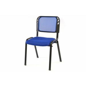 Garthen 38255 Stohovateľná kongresová stolička - modrá vyobraziť