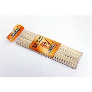 MAKRO - Špajdle drevenné hrotené 25cm/100ks vyobraziť