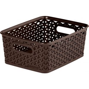 CURVER - Košík Rattan 25x20x10cm hnedý vyobraziť