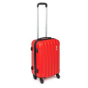 Pretty UP Cestovný škrupinový kufor ABS25 malý, 50 x 35 x 23 cm, červená vyobraziť