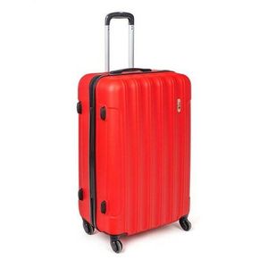Pretty UP Cestovný škrupinový kufor ABS25 veľký, 68 x 47 x 29, červená vyobraziť