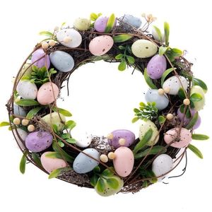 Veľkonočný veniec s vajíčkami Easter, 29 x 8 cm vyobraziť