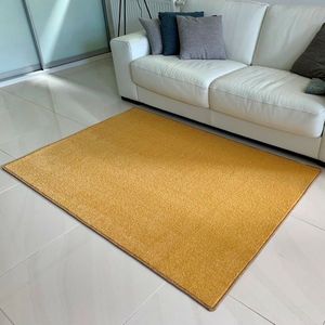 Vopi Kusový koberec Eton Lux žltá vyobraziť