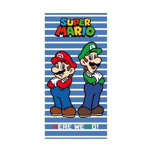 Detská osuška Super Mario a Luigi, 70 x 140 cm vyobraziť