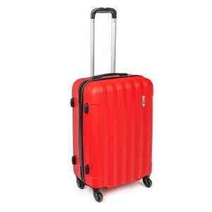 Pretty UP Cestovný škrupinový kufor ABS25 stredný, 59 x 41 x 26 cm, červená vyobraziť