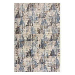 Modrý/béžový koberec 120x170 cm Marly – Flair Rugs vyobraziť