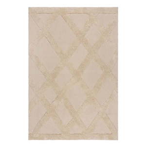 Béžový bavlnený koberec 120x170 cm Tessa Diamond – Flair Rugs vyobraziť