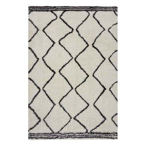 Biely koberec 200x290 cm Riad Berber – Flair Rugs vyobraziť