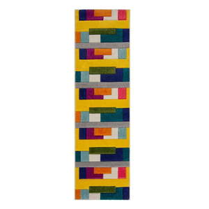 Ručne tkaný behúň 66x230 cm Mambo – Flair Rugs vyobraziť