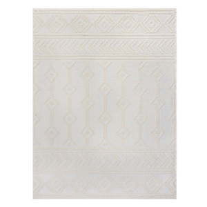 Krémovobiely koberec zo ženilky 80x160 cm Shyla – Flair Rugs vyobraziť