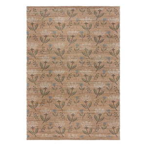 Ručne tkaný koberec s prímesou juty v prírodnej farbe 80x150 cm Arriana – Flair Rugs vyobraziť