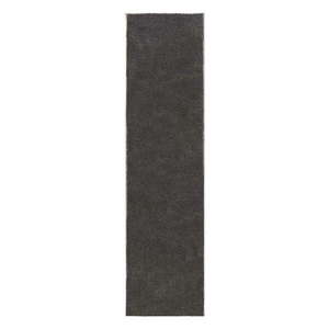 Tmavosivý behúň z recyklovaných vlákien 60x230 cm Sheen – Flair Rugs vyobraziť