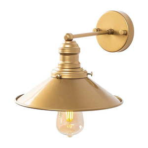 Nástenné svietidlo v zlatej farbe ø 24 cm Conical – Opviq lights vyobraziť