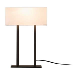 Bielo-čierna stolová lampa (výška 52 cm) Salihini – Opviq lights vyobraziť