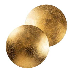 LED nástenné svietidlo v zlatej farbe ø 25 cm Yosma – Opviq lights vyobraziť