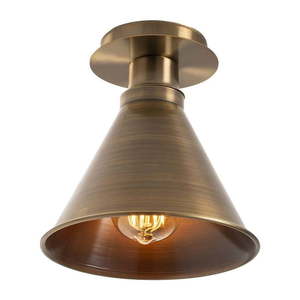 Stropné svietidlo v bronzovej farbe s kovovým tienidlom ø 20 cm Berceste – Opviq lights vyobraziť