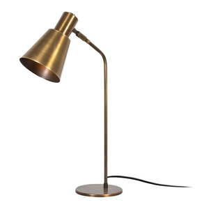 Stolová lampa v bronzovej farbe s kovovým tienidlom (výška 50 cm) Sivani – Opviq lights vyobraziť