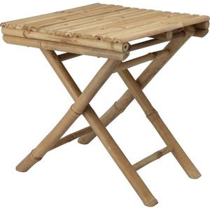 Skladací bambusový stolík Meerut, 40 x 45 x 40 cm vyobraziť