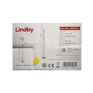 Lindby Lindby - Stojacia lampa JOST 1xE27/10W/230V + 1xE14/5W vyobraziť