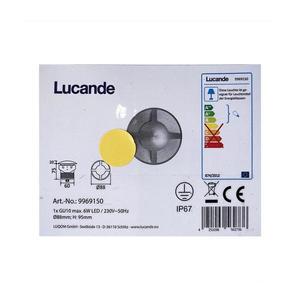Lucande Lucande - Vonkajšie zapustené svietidlo EDWINA 1xGU10/6W/230V IP67 vyobraziť