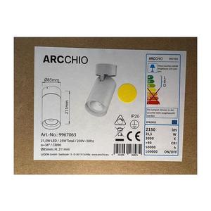 Arcchio Arcchio - LED Bodové svietidlo THABO LED/21, 5W/230V CRI90 vyobraziť