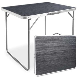 Campingový stôl CORN 80x60 cm čierny vyobraziť