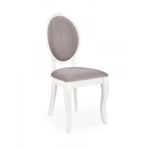 Jedálenská stolička Kol biela/sivá vyobraziť