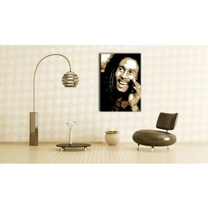 Ručne maľovaný POP Art obraz Bob Marley 50x70 cm vyobraziť