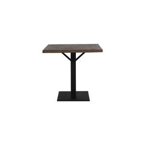 Tmavohnedý jedálenský stôl 80x80 cm Chisa – Light & Living vyobraziť
