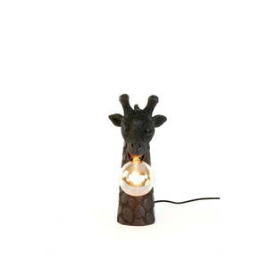 Matne čierna stolová lampa (výška 36 cm) Giraffe – Light & Living vyobraziť